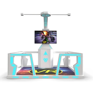 other amusement park products virtual reality exercise gym vr walking platform vr station flight simulator cockpits for sale