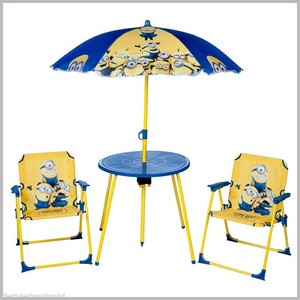 Buy Outdoor Furniture Kids Camping Folding Table And Chair Set from ...