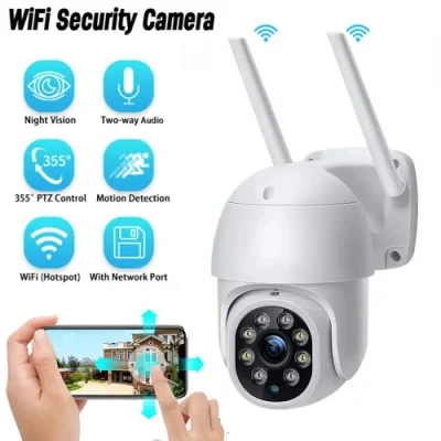 Outdoor Indoor WiFi Camera 3MP/5MP Smart 2-Way Audio Motion Detection Wireless IP Cam