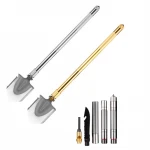 Outdoor Portable Camping chinese extendable baton portable military folding shovel multitool