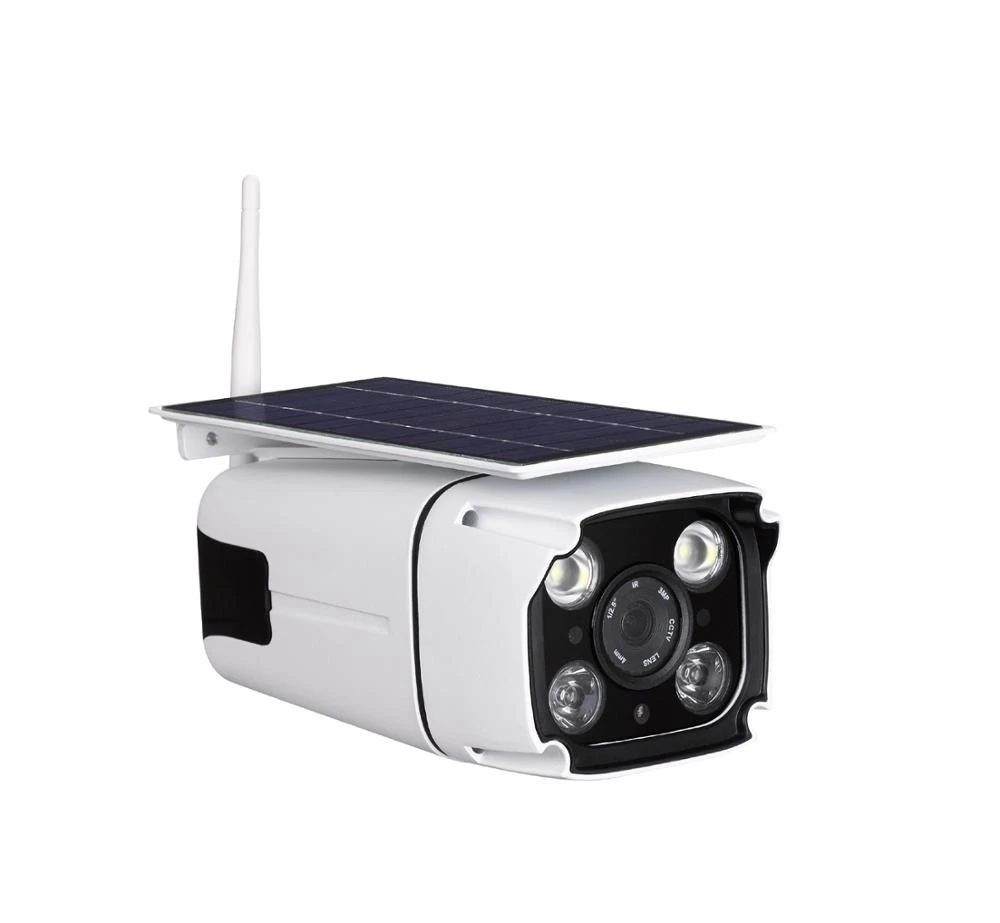 Outdoor Solar Power Security IP Camera  Wireless WIFI Solar CCTV Camera