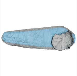 Outdoor winter double-layer thickened sleeping bag, double sleeping bag can be spliced, mommy type cotton sleeping bag