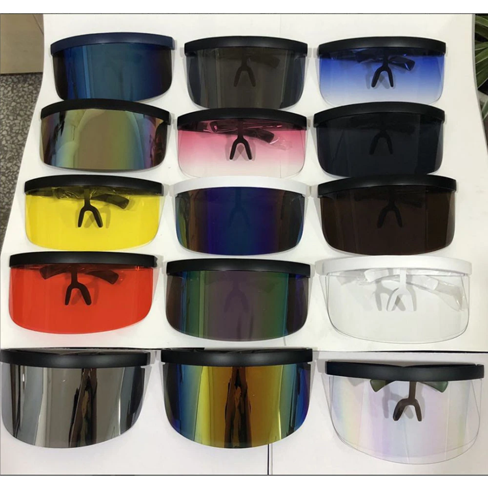Oversized Visor Sun Glasses Face Shield Visor Cool and Stylish Sunglasses Eye Protection
