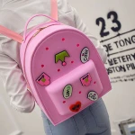 OXGIFT Wholesale Manufacturing Factory Price custom Silicone cute boy girls kids school bag
