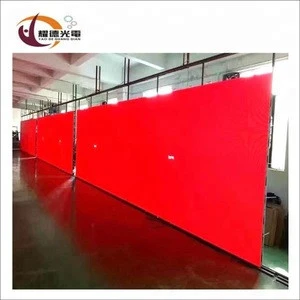 P10 outdoor scrolling led display ,10mm single red led message board