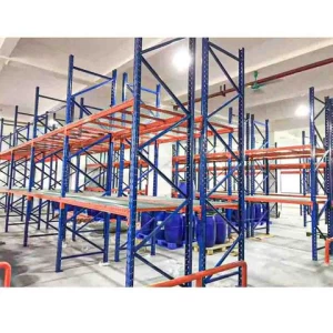 Pallet shelves industrial selective customized 4.5t per layer metal Warehouse heavy duty storage rack pallet