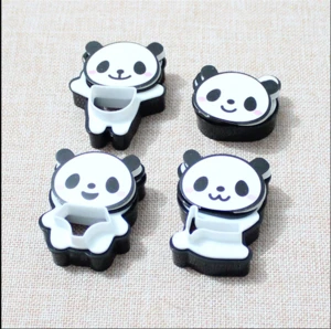panda shape kids cookie cutter