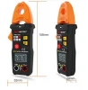 Peakmeter 6000 Counts Mini  Digital Clamp Meter With Non Contact Voltage Connector