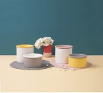 Pet bowl from Korea Ceramic bowl Stone bowl Pet feeder Stone feeder Ceramic feeder food storage utensil