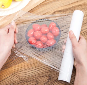 PLA Plastic Wrap Food Grade Biodegradable Compostable Stretch Cling Film