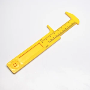 plastic vernier calipers hand measuring tool ruler YB02