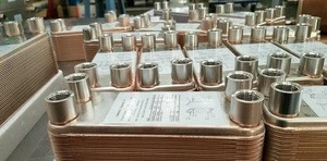 Plate type heat-exchanger r410a refrigerant for sale copper brazed heat exchangers