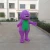 Import Plush cheap adult barney mascot costume for advertising from China