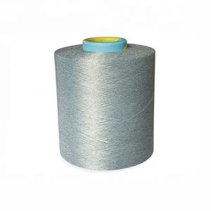 polyester conductive fiber yarns for touching gloves knitting manufacturer 170D