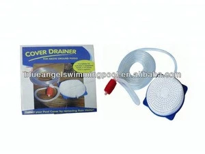 Pool Cover Drainer With 15&#039; Hose and Syphon