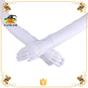 Popular Carnival Party Cheap Lace Gloves