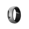 Popular silicone rubber mens ring casual mens rubber o-ring various colors and sizes for choice