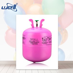 Portable 22.4L Disposable Helium Gas Cylinder For Pure Helium