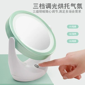 Portable 3 models warm light 1x and 5x mirror face light