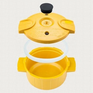 Precision Plastic Injection Mould Portable Microwave Oven Steamer Food Container Safe Rice Soup Bowl With Lid Mold Molding Parts