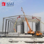 Prefabricated Steel warehouse / workshop / hangar / hall steel structure price