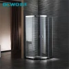 Premium Dewo Aluminum Alloy Shower Room Door with Water Block Strip (JJ3302)