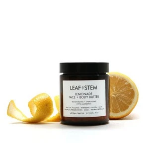 Premium Grade Organic Natural Skin Care Lemonade Face &amp; Body Butter