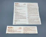 printing of brochure / pamphlet / manual / booklet manual / folded manual