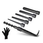 professional 6 in 1 ceramic hair curler