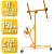 Import Professional Adjustable 11FT 16FT Plaster Drywall Panel Board Lift Jack Drywall Hoist Drywall Lifter from China