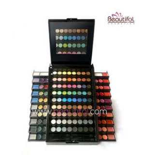 Professional big big eyeshadow makeup palette / make up set / cosmetics kit, eye shadow / lip gloss / glitter