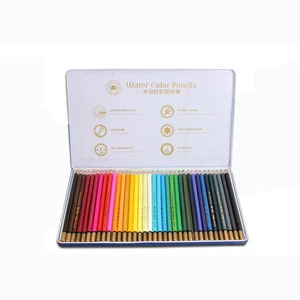 Professional Colored Pencils Multi Colors Water Soluble Watercolor Pencil Set