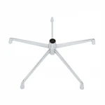 Professional design office furniture accessories 5 star metal chair leg swivel office chair wheel base
