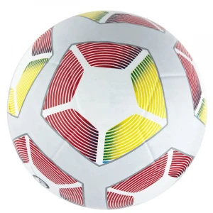 Professional Manufacturer Customized Logo Soccer Ball Rubber Match Football