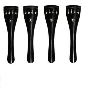 Professional Quality Ebony Wood Wholesale price violin accessories violin Tailpiece With Persian Eye