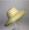 Promotional blank fishing hat custom Straw Hat straw boater hat wholesale