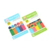Promotional Pocket Sticky Notes Sticky It Post Note With Colorful Book Markers Memo Pad Small