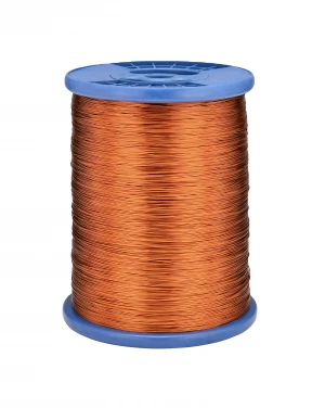 PT20 Spool 0.20-1.60mm PEW/130C Class B enameled round copper winding wire, 18KG Each Roll