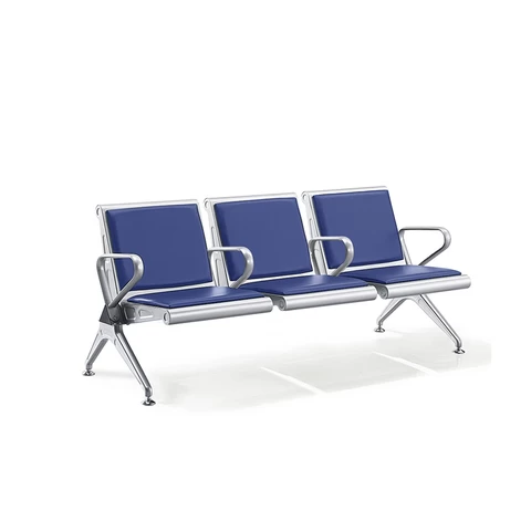 Public Metal Waiting Chair With Soft Pu Pad Bank/Hospital/Railway Station/Airport Barber Shop Waiting Room Chair wait area chair