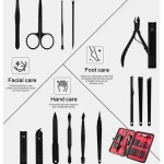 Pure quality affordable price trending stylish branded new arrived private label good manufacturer Manicure Set
