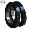 Q235 Q345 color coated black painted waxed steel strapping