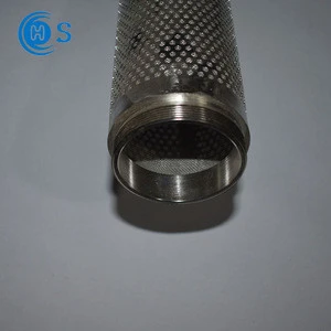 Quality chinese 50 micron products stainless steel dust filter cylinder mesh