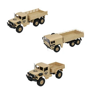 radio controlled toy 1:162.4g four-wheel drive military truck toys