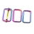 Import Rainbow Color Handmade Bag Sewing Accessories Hardware Rectangle Ring Slider from China