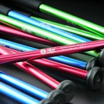 Red Blue Alloy NylonTip Drum Accessories Marching snare drum sticks Tenor Drum Sticks