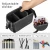 Import Relavel Fashion Black Small Detachable Shoulder Strap Travel Stand Up Makeup Brush Holder Bag from China