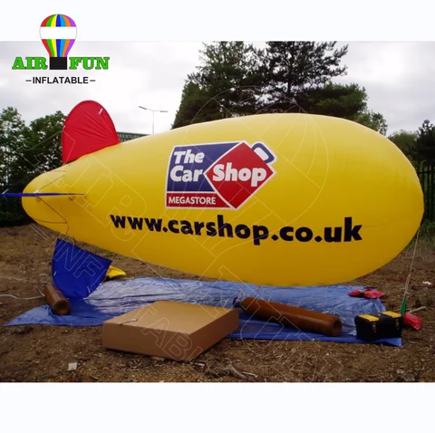 Buy Remote Control Inflatable Helium Blimp Helium Balloon , Rc Zeppelin ...
