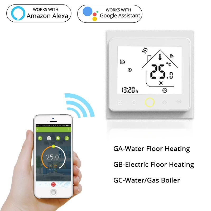 Remote Control Universal WIFI Floor heating Thermostat, wifi thermostat controller