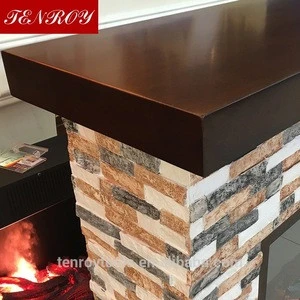 Retro marble surround fireproof material for fireplace with high quality