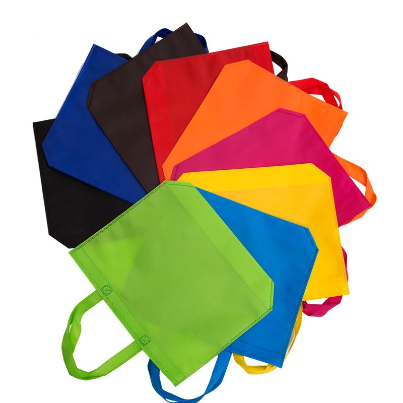 Reusable promotional cheap non woven fabric carry bag